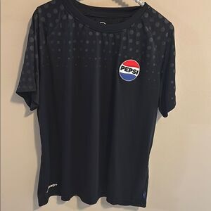Pepsi Black Short Sleeve Tee Casual Crew Neck women’s size 2xl